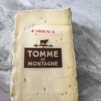 Mängden socker i Tomme de montagne