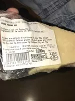 Mängden socker i Grana padano aop