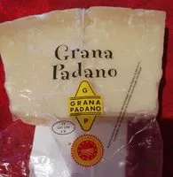 Mängden socker i Grana Padano AOP au lait cru