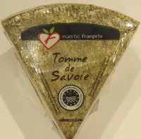 Mängden socker i Tomme de Savoie IGP