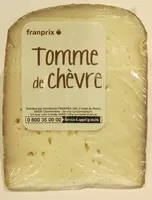 Mängden socker i Tomme de chèvre