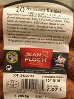 Mängden socker i Saucisses fumées