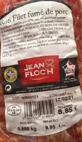 Mängden socker i Roti Filet fumé de porc