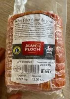 Mängden socker i Roti filet fume de porc