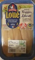 Mängden socker i Poulet fermier loué