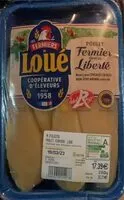 Mängden socker i 4 Filets de Poulet Fermier