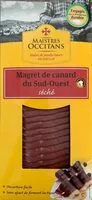 Mängden socker i Magret de canard du Sud-Ouest séché