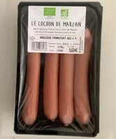 Mängden socker i Saucisse Francfort