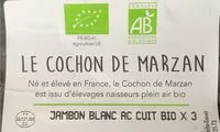Mängden socker i Jambon blanc AC cuit Bio
