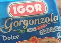 Mängden socker i Gorgonzola dolce