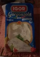 Mängden socker i Gorgonzola dolce