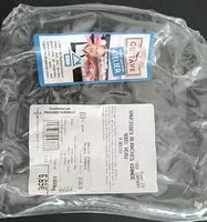 Mängden socker i Saucisses blanches de veau