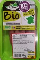 Mängden socker i Saucisse nature de volaille bio