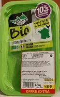 Mängden socker i 5 saucisses nature de volaille bio