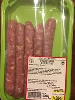 Mängden socker i 5 saucisses nature de volaille bio
