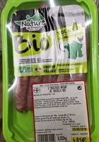 Mängden socker i Saucisses nature de volaille bio