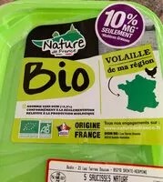 Mängden socker i Saucisses de volaille bio