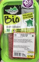 Mängden socker i Saucisses nature de volaille