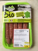 Mängden socker i 5 saucisses nature de volaille bio