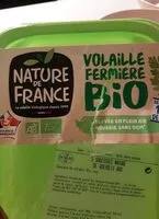 Mängden socker i Saucisses nature de volaille bio nature de France