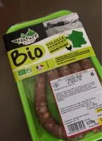Mängden socker i Saucisses de volaille bio