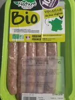 Mängden socker i Saucisses de volailles bio