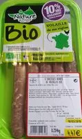 Mängden socker i 5 saucisses herbes de volailles bio