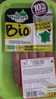 Mängden socker i Saucisses herbes de volaille bio