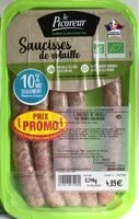 Mängden socker i Saucisses de volaille