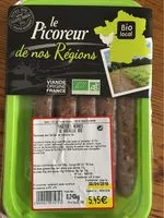 Mängden socker i Saucisses de volaille aux herbes Bio