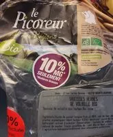 Mängden socker i Saucisses de volaille aux herbes bio
