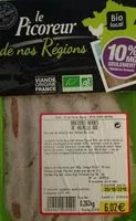 Mängden socker i Saucisses de volaille bio