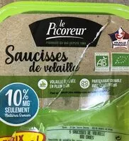 Mängden socker i Saucisses de volaille