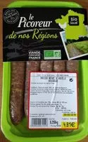 Mängden socker i Saucisse nature de volaille biologique