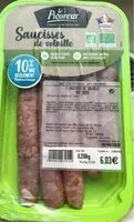Mängden socker i Saucisses de volaille