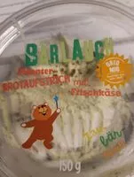 Mängden socker i Pikanter Brotaufstrich mit Frischkäse und Bärlauchpesto