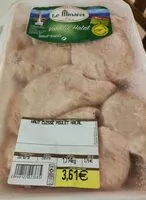 Mängden socker i Haut de cuisse poulet halal