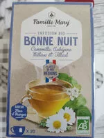 Mängden socker i infusion bio Bonne Nuit