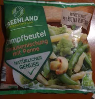 Mängden socker i Gemüsemischung mit Penne