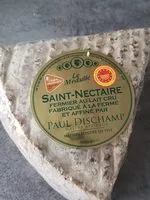 Mängden socker i Saint nectaire fermier Paul Dischamps