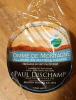 Mängden socker i Tomme de montagne allégée en matières grasses