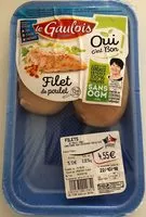 Mängden socker i Filet de poulet