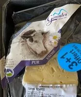 Mängden socker i Tomme grivée