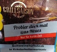 Mängden socker i Schweinehüftsteaks in Kräuterbuttermarinade