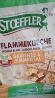 Mängden socker i Flammekueche