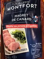 Mängden socker i Magret de canard au piment d'espelette