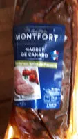 Mängden socker i magret de canard mariné aux herbes de provence