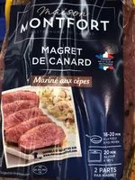 Mängden socker i Magret de canard aux cepes