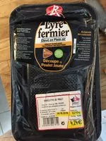 Mängden socker i Lyré fermier aiguillettes de poulet