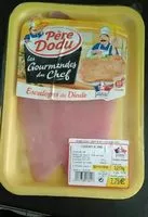 Mängden socker i Escalopes de dinde